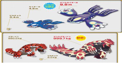 groudon serebii|groudon size.
